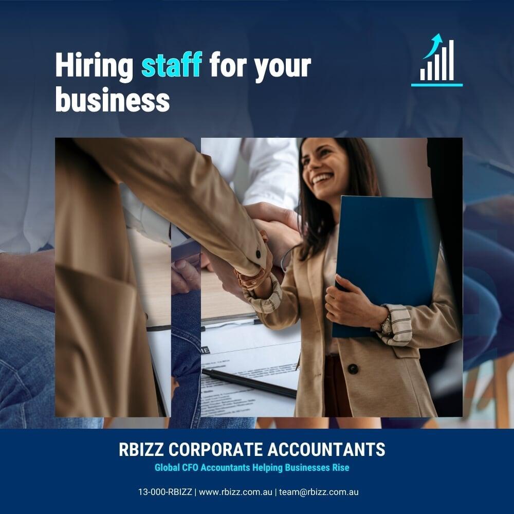 Hiring staff for your business